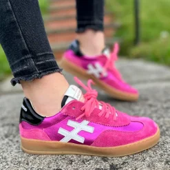 Another Trend Iconic II Multi Fucsia sko^Dame Sneakers|Sko