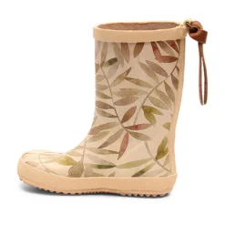 Bisgaard Beige Leaves gummistøvle^Børn Pige|Udsalg