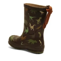 Bisgaard Brown Dino gummistøvle^Børn Dreng|Pige