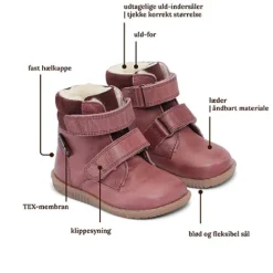 Bundgaard Rabbit Velcro TEX støvle^Børn Pige|Udsalg