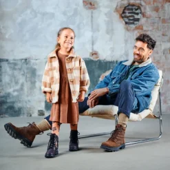 ECCO Tredray K støvle^Børn Pige|Udsalg