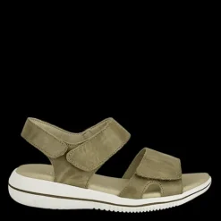 Green Comfort Leaf Lucy sandal^Dame Sandaler