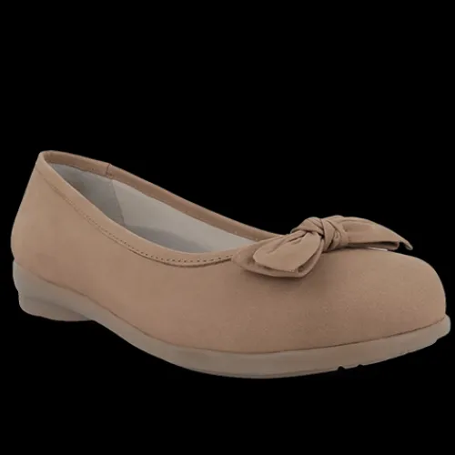 Green Comfort Vela Bow Ballerina sko^Dame Udsalg|Sko