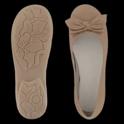 Green Comfort Vela Bow Ballerina sko^Dame Udsalg|Sko