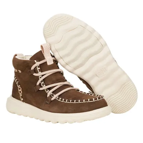 Hey Dude HeyDude Reyes Suede støvle^Dame Udsalg|Støvler