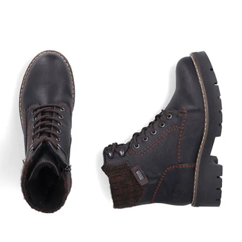 Rieker støvle med Tex^Dame Udsalg|Støvler