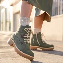 Rieker støvle med Tex^Dame Udsalg|Støvler