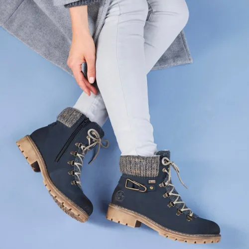 Rieker støvle med -TEX^Dame Udsalg|Støvler