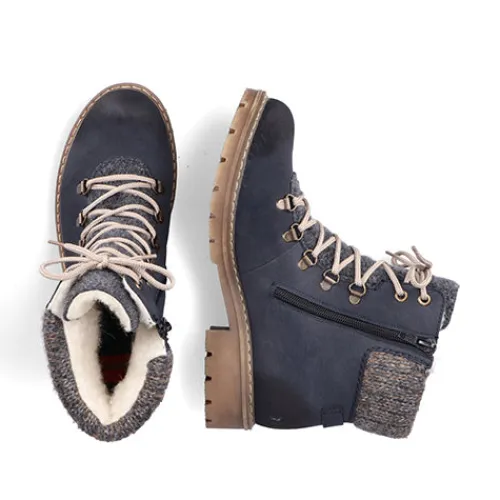 Rieker støvle med -TEX^Dame Udsalg|Støvler