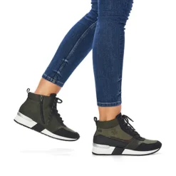 Rieker støvle med TEX^Dame Udsalg|Støvler