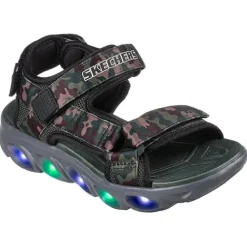 Skechers Boy S Lights Sun Breaks sandal^Børn Dreng|Sandaler