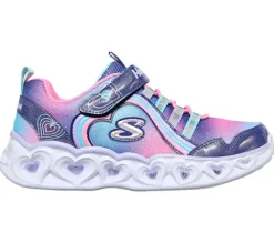 Skechers Girls Heart Lights sko^Børn Pige|Udsalg