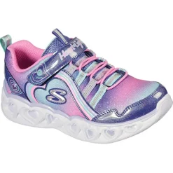 Skechers Girls Heart Lights sko^Børn Pige|Udsalg