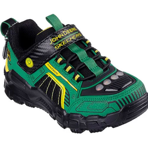Skechers John Deere S Lights sko^Børn Dreng|Pige