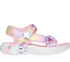Skechers Majestic bliss-unicorn dreams Sandal^Børn Pige|Sandaler