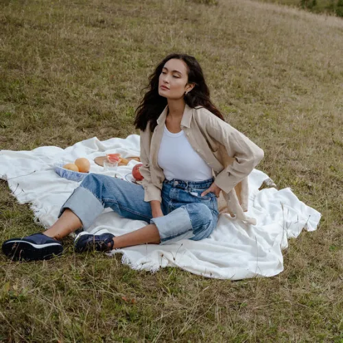 Woden Dagny Nylon sko^Dame Udsalg|Sneakers