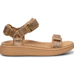 Woden Line Glitter sandal^Dame Sandaler